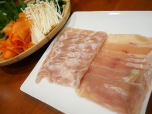 鶏しゃぶスライス盛り