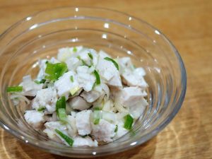 鶏ムネ肉のあえもの